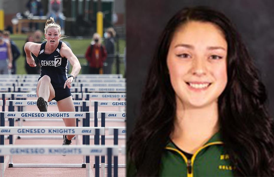 Lavarnway and Fredenburg recognized for top performances this week in women's T&F