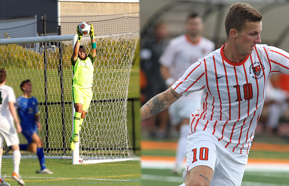 Terra and Pencic take home this week's PrestoSports Men's Soccer Athletes of the Week