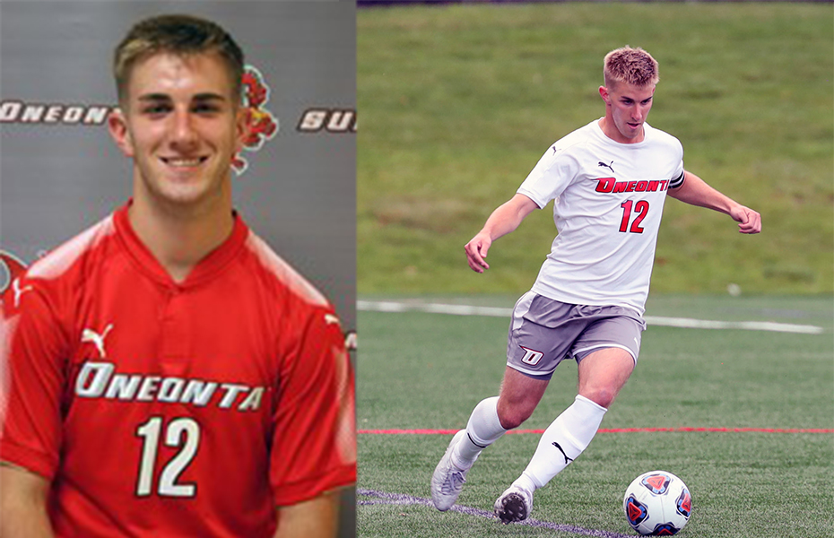 Battistoni Honored as 2021 Men's Soccer Scholar Athlete of the Year