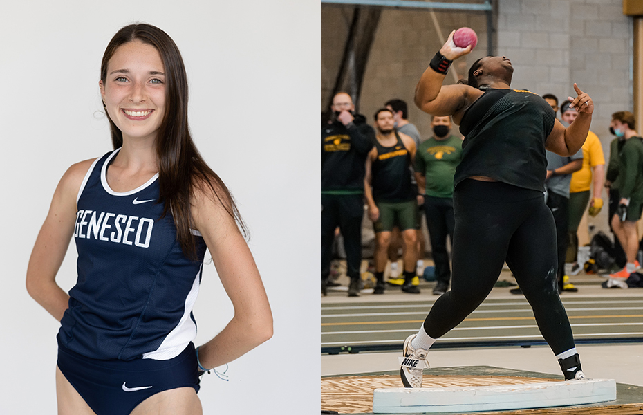 McCarey and Crockett selected as PrestoSports Women's Indoor Track and Field Athletes of the Week