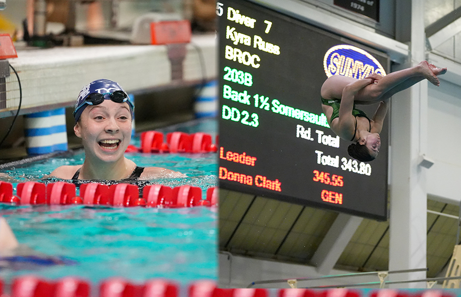 SUNYAC Releases 2024 Women's Swimming & Diving Honors