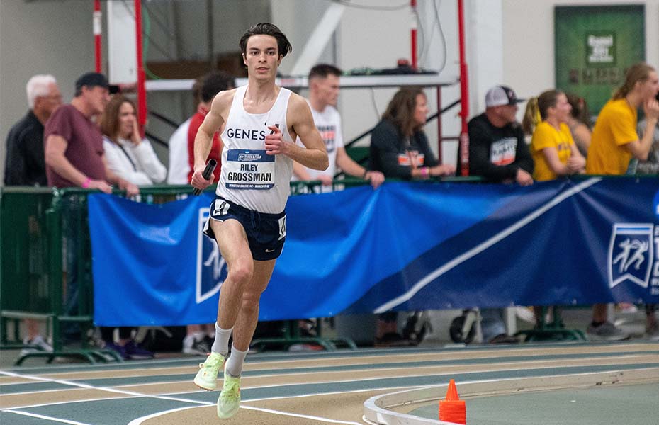 Grossman Named SUNYAC Men's Indoor Track & Field Scholar Athlete of the Year