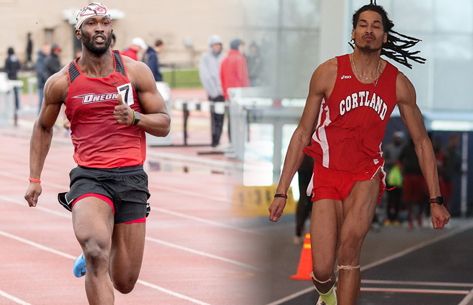 Two Red Dragons earn SUNYAC Men's Track & Field Weekly Honors