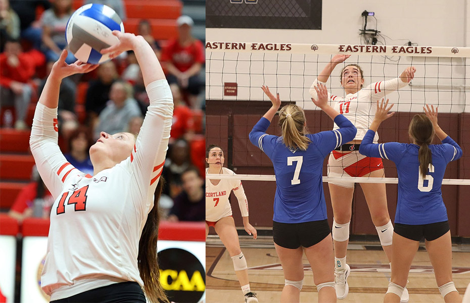 Rende and Reilly Honored with SUNYAC Volleyball Weekly Awards