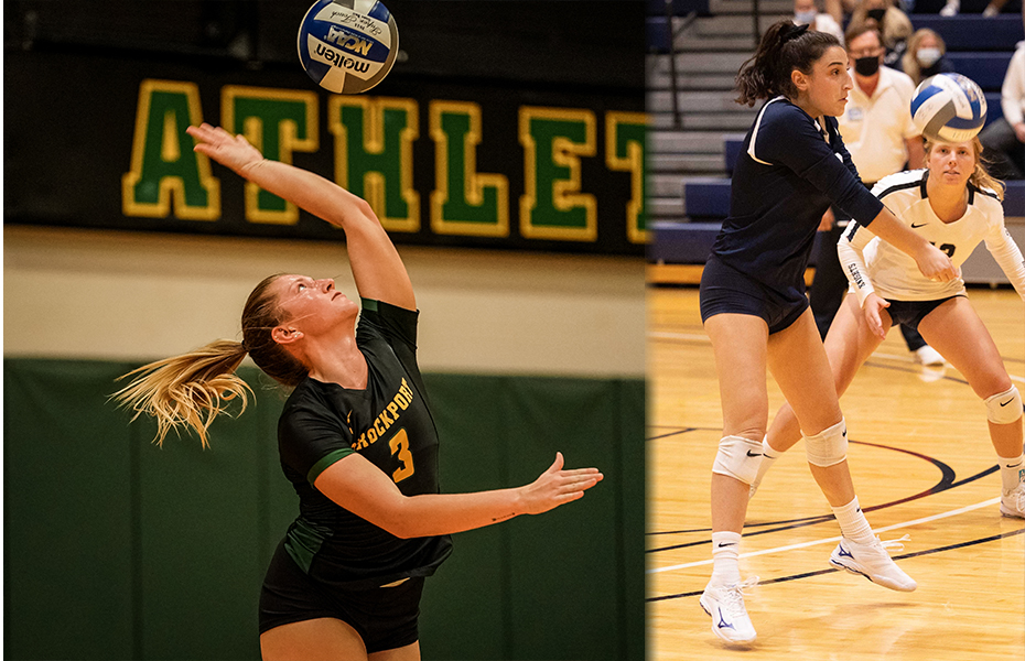 Thompson and Haber Named Women's Volleyball Athletes of the Week