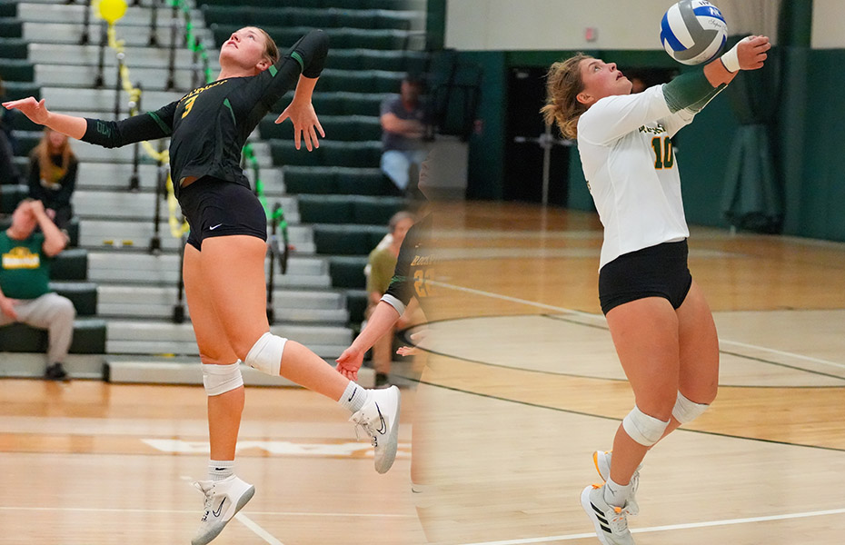Brockport's Thompson and Sullivan Earn SUNYAC Volleyball Athlete of the Week Awards