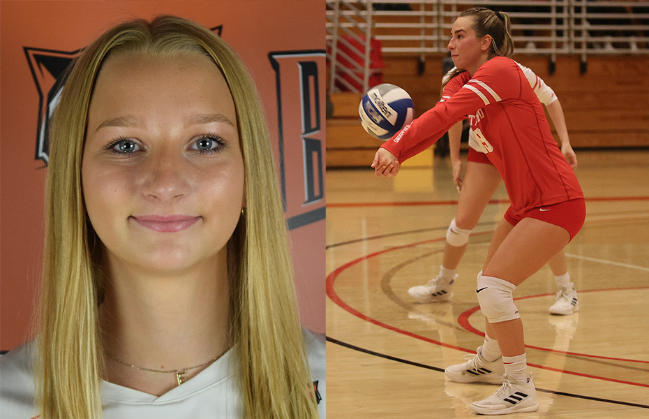 Wittman and Martens Take SUNYAC Women's Volleyball Weekly Honors