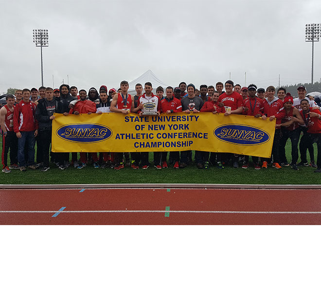 Cortland captures 2017 SUNYAC men's track and field title