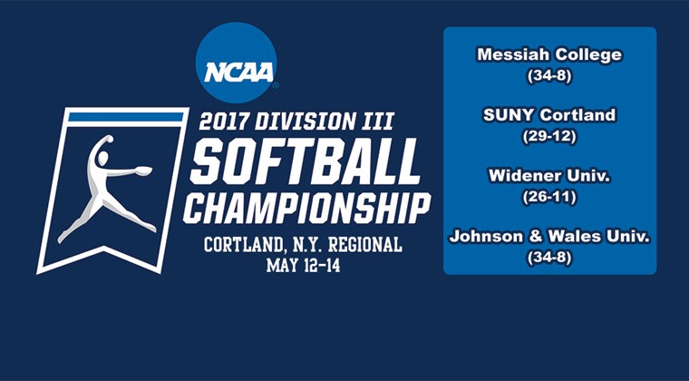 Cortland Softball to Host Four-Team NCAA Regional May 12-14