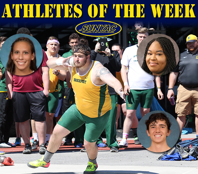 SUNYAC selects track & field athletes of the week