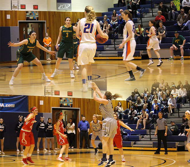Geneseo and New Paltz to play for SUNYAC women's basketball title