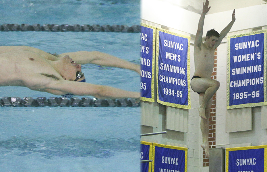 Geneseo Sweeps PrestoSports Men's Swimming and Diving Awards