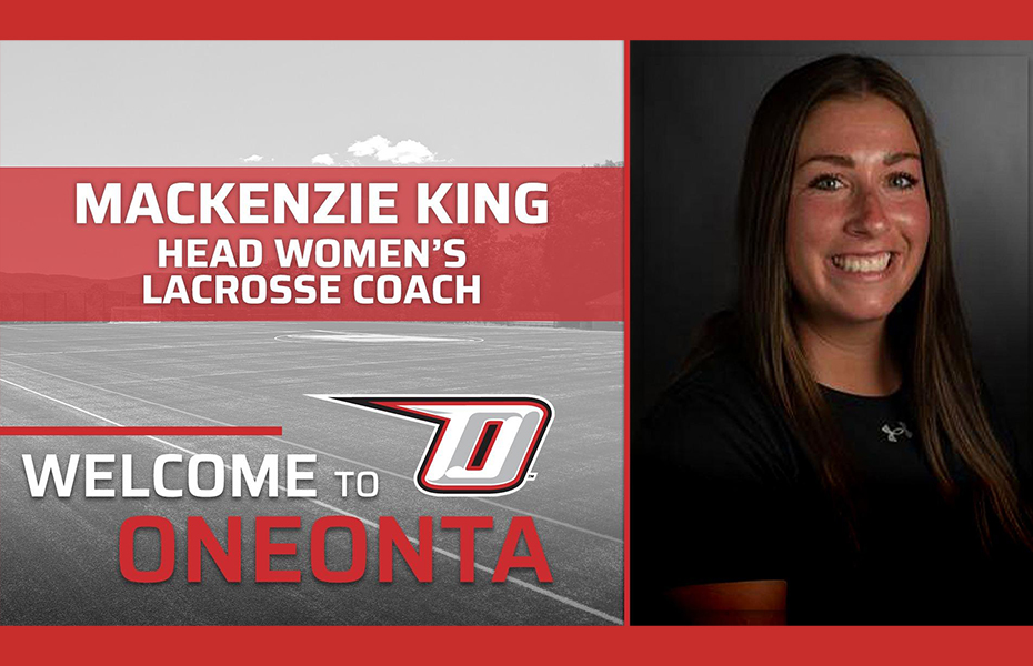 Mackenzie King Named Head Women's Lacrosse Coach at Oneonta