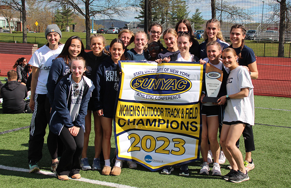 Geneseo Captures 2023 SUNYAC Women's Track and Field Title