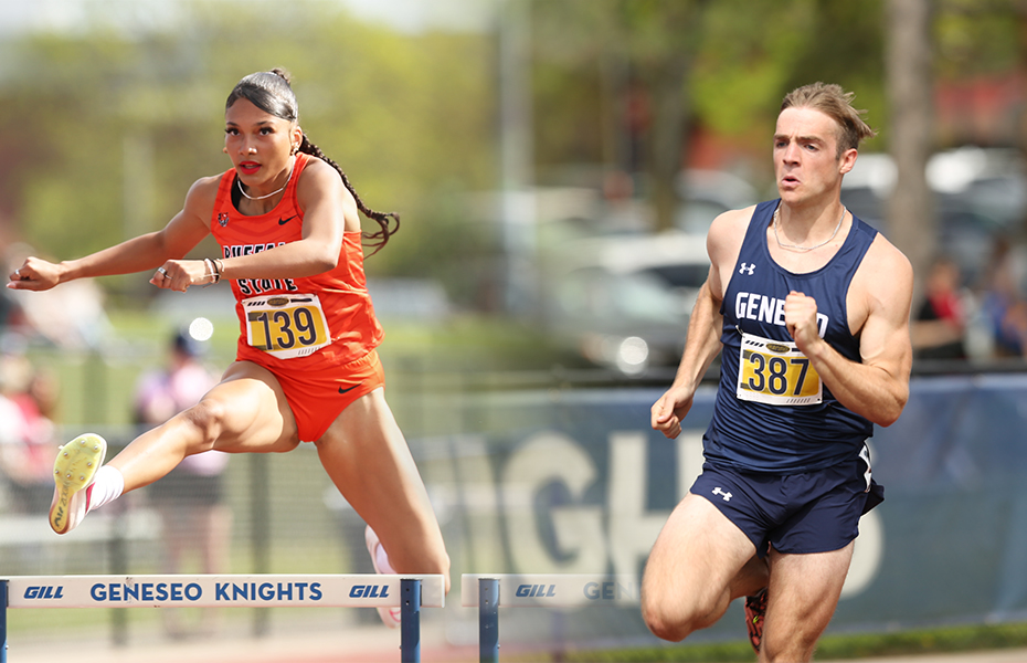 Sawyer and Jensen Recognized with 2024 SUNYAC Outdoor Track & Field Most Outstanding Performance Awards