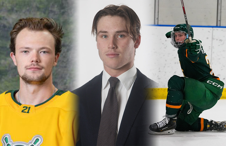 McQuade, Torgner and Flansburg Recognized with SUNYAC Men's Ice Hockey Weekly Awards