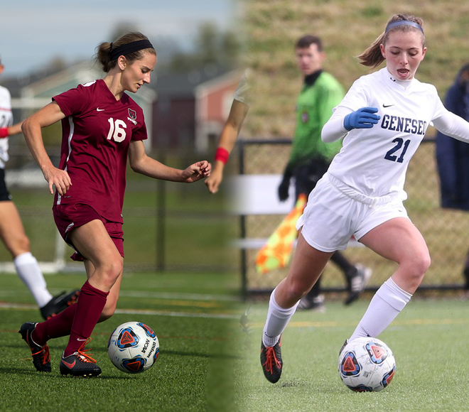 Falsion and Walsh take Women's Soccer Athletes of the Week honors