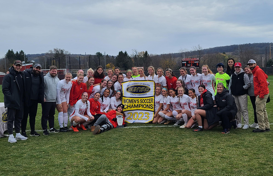 Cortland Wins 2023 SUNYAC Women's Soccer Championship