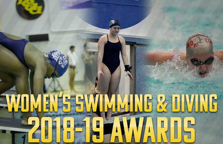 SUNYAC presents women's swimming and diving annual awards