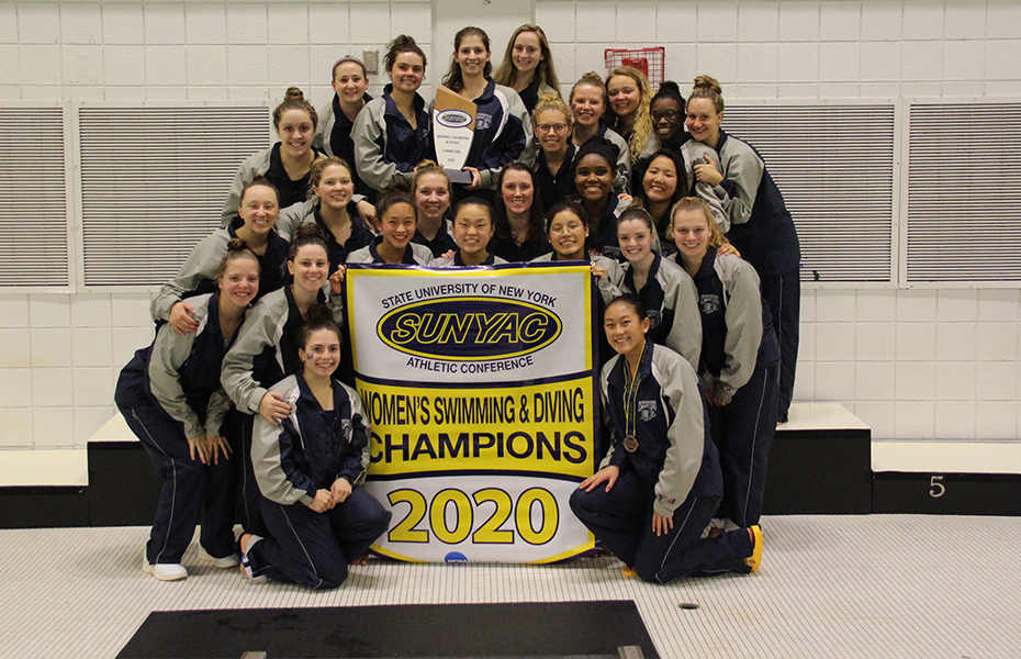 Geneseo takes 2020 Women's Swimming and Diving Championship Title