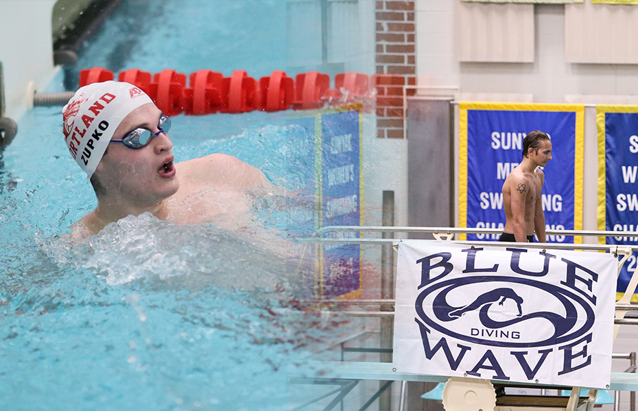 Zupko and Makowiec Tabbed PrestoSports Men's Swimmer and Diver of the Week