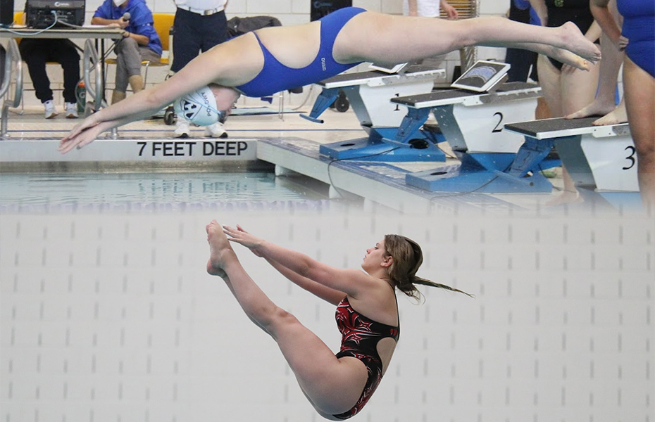 Polowy and Zachgo Earn PrestoSports Women's Swimmer and Diver of the Week Awards