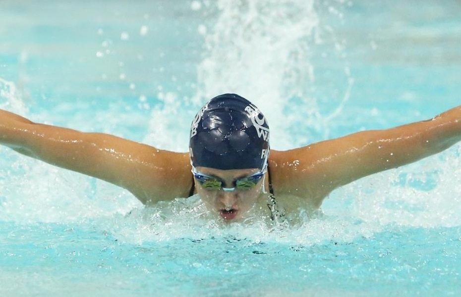 Alexis Falvo Honored with SUNYAC Women's Swimming & Diving Scholar Athlete of the Year Award