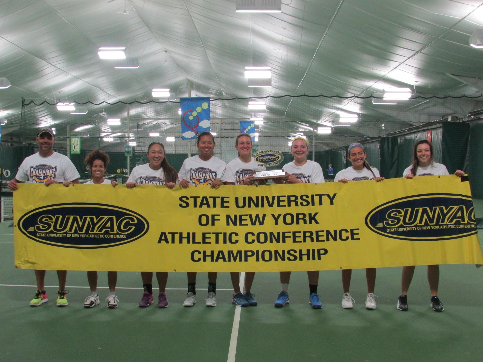 Geneseo Wins 2016 SUNYAC Tennis Title