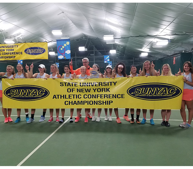 New Paltz wins 2018 SUNYAC women's tennis championship