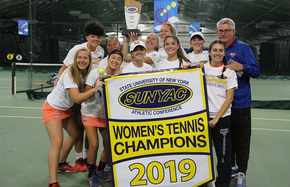 New Paltz wins 2019 SUNYAC women's tennis title