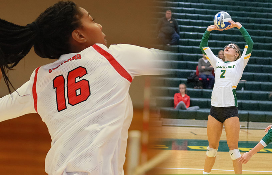 Moore and Mastro picked as this week's PrestoSports Volleyball Athletes of the Week