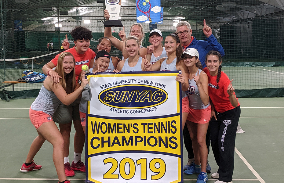 2019 SUNYAC Women's Tennis Champions - New Paltz
