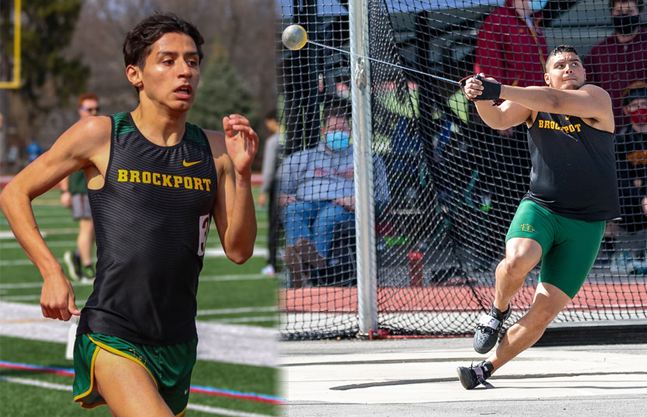 Brockport's Zavala and Washington announced as PrestoSports Men's Outdoor Track and Field Athletes of the Week