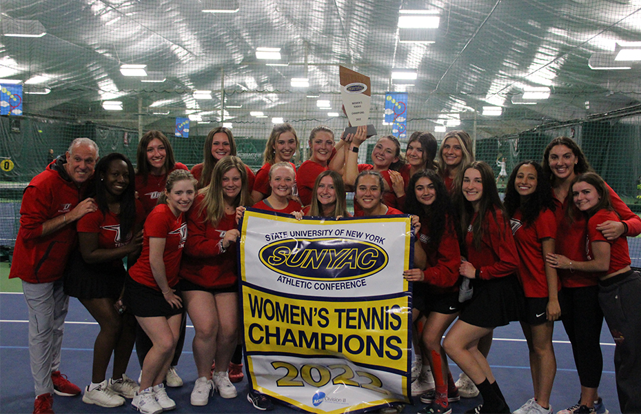 Oneonta wins first-ever SUNYAC Women's Tennis Championship