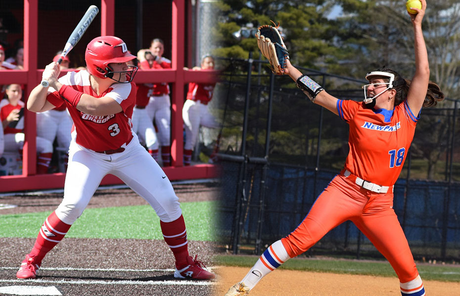 Palmatier and Roman Tabbed SUNYAC Softball Athletes of the Week