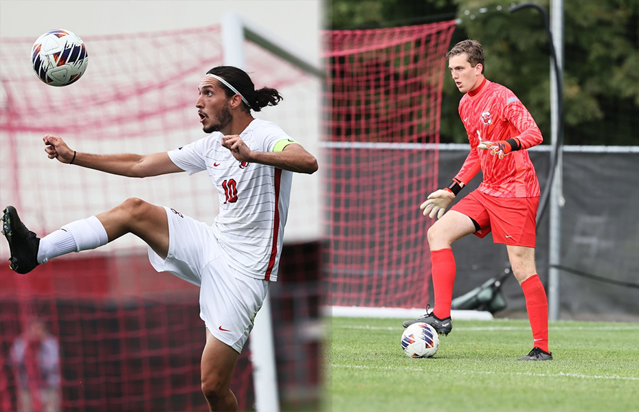 Marra and Ott Picked SUNYAC Men's Soccer Athletes of the Week