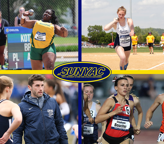 SUNYAC announces women's outdoor track and field top honors