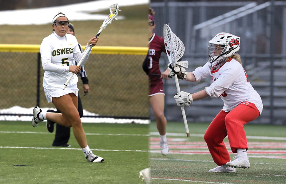 Wiley and Potter earn women's lacrosse weekly awards