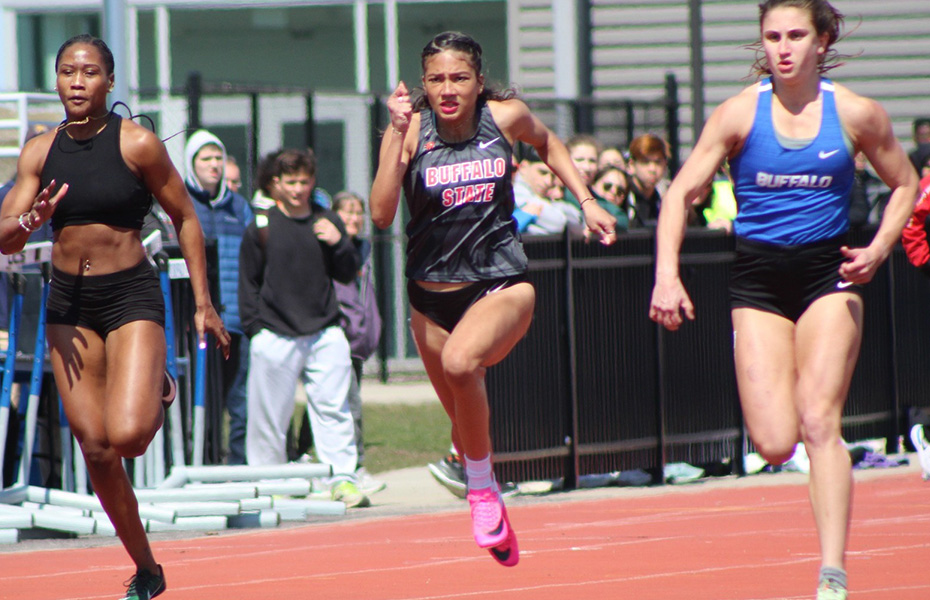 Sawyer and Fabrizio Honored with SUNYAC Women's Track & Field Weekly Awards