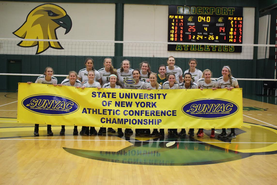 Brockport defeats New Paltz for SUNYAC Volleyball title