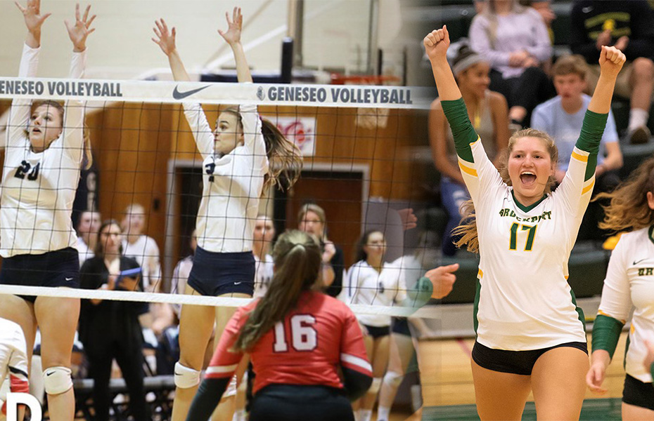 Geneseo and Brockport to play for 2019 SUNYAC volleyball title