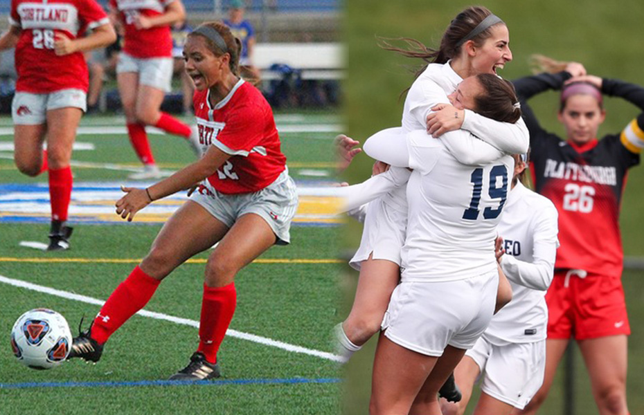 Geneseo and Cortland to play for 2019 SUNYAC women's soccer crown