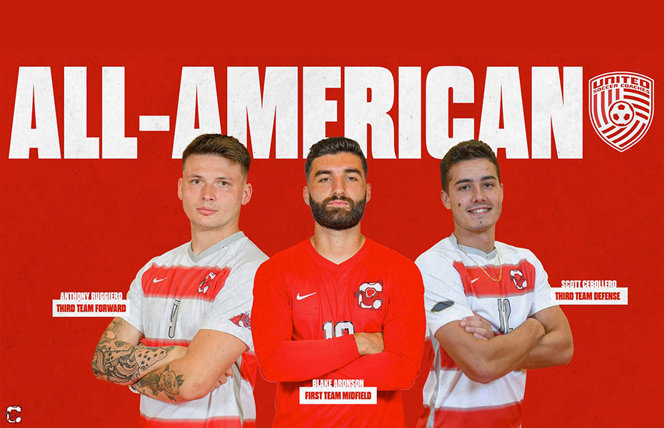 Three Recognized as 2021 Men's Soccer All-Americans