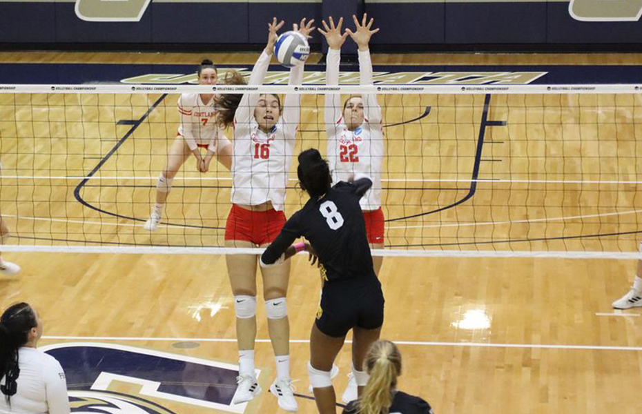 Cortland Women's Volleyball Sweeps Rowan in NCAA Opener