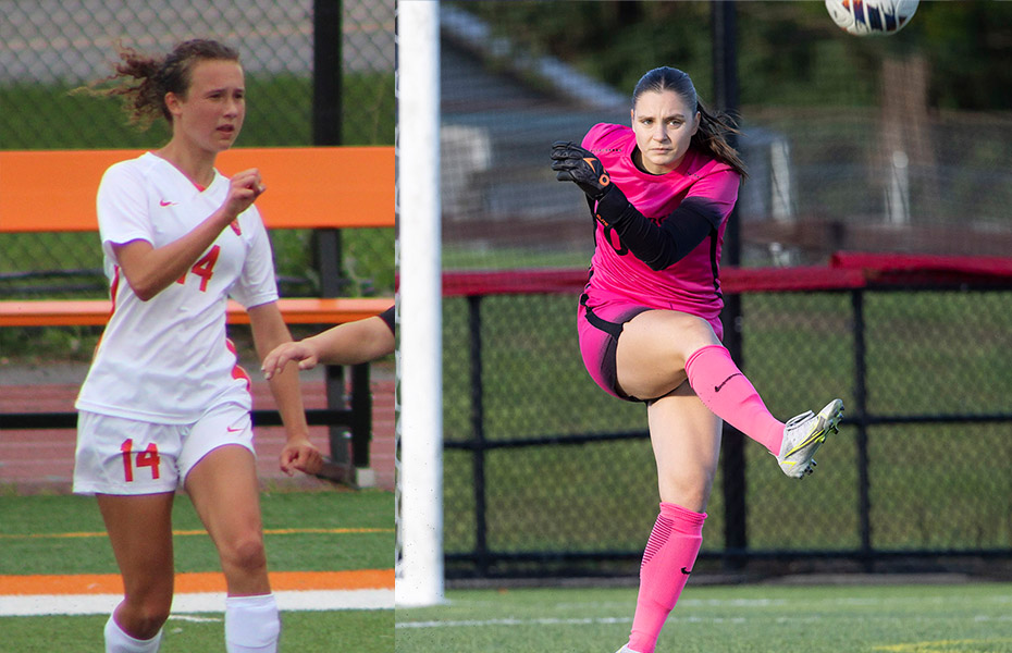 Esslie and Haley Selected SUNYAC Women's Soccer Athletes of the Week