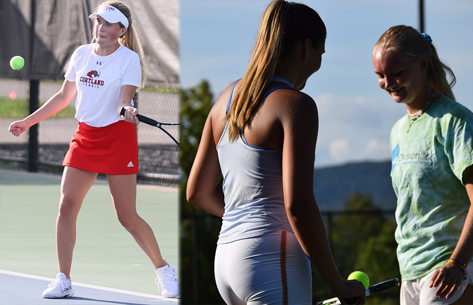 Cortland and New Paltz Athletes Recognized with SUNYAC Women's Tennis Weekly Awards