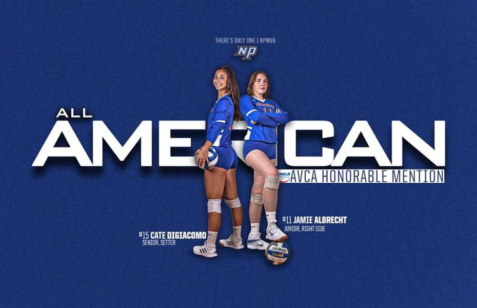 New Paltz's DiGiacomo and Albrecht Named AVCA All-American Honorable Mention