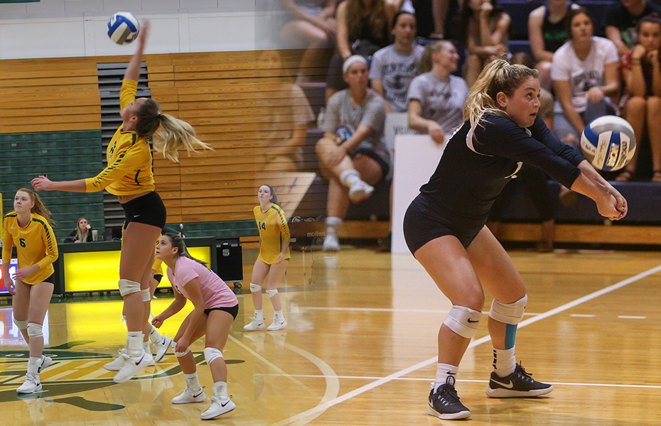 O'Flaherty and Mendelsohn honored as this week's PrestoSports Volleyball Athletes of the Week