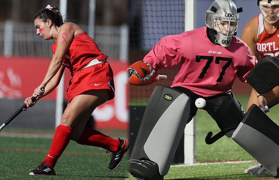 Cortland's Ettere and Morgan Named SUNYAC Field Hockey Athletes of the Week