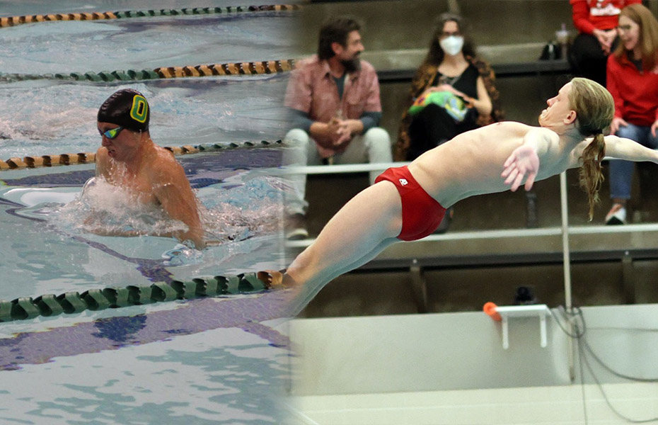 Brown and Kohlhoff Tabbed SUNYAC Men's Swimmer and Diver of the Week